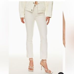 Denim Forum The '90s Lexi Lo-Rise Bootcut Cropped Jean 29